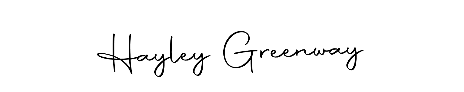 It looks lik you need a new signature style for name Hayley Greenway. Design unique handwritten (Autography-DOLnW) signature with our free signature maker in just a few clicks. Hayley Greenway signature style 10 images and pictures png