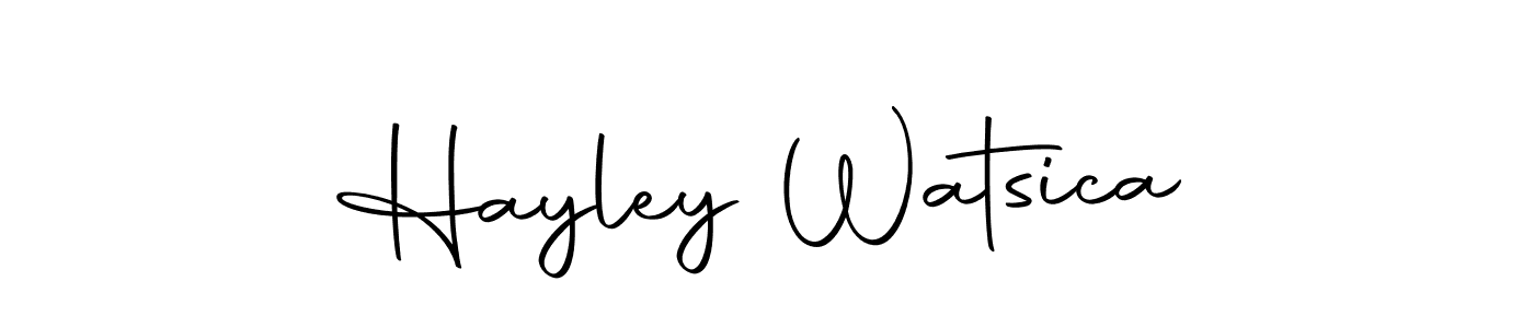 Check out images of Autograph of Hayley Watsica name. Actor Hayley Watsica Signature Style. Autography-DOLnW is a professional sign style online. Hayley Watsica signature style 10 images and pictures png