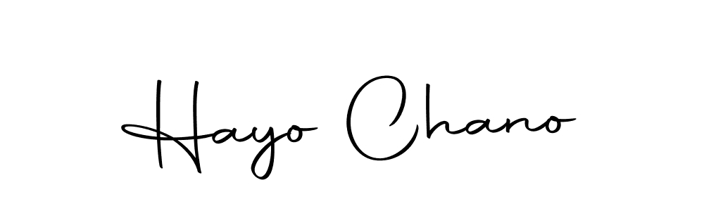 Make a beautiful signature design for name Hayo Chano. With this signature (Autography-DOLnW) style, you can create a handwritten signature for free. Hayo Chano signature style 10 images and pictures png