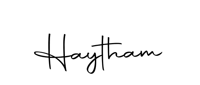 Here are the top 10 professional signature styles for the name Haytham. These are the best autograph styles you can use for your name. Haytham signature style 10 images and pictures png