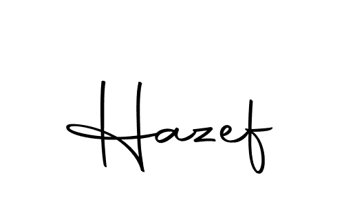 Make a beautiful signature design for name Hazef. With this signature (Autography-DOLnW) style, you can create a handwritten signature for free. Hazef signature style 10 images and pictures png