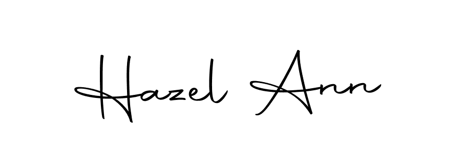 Also we have Hazel Ann name is the best signature style. Create professional handwritten signature collection using Autography-DOLnW autograph style. Hazel Ann signature style 10 images and pictures png