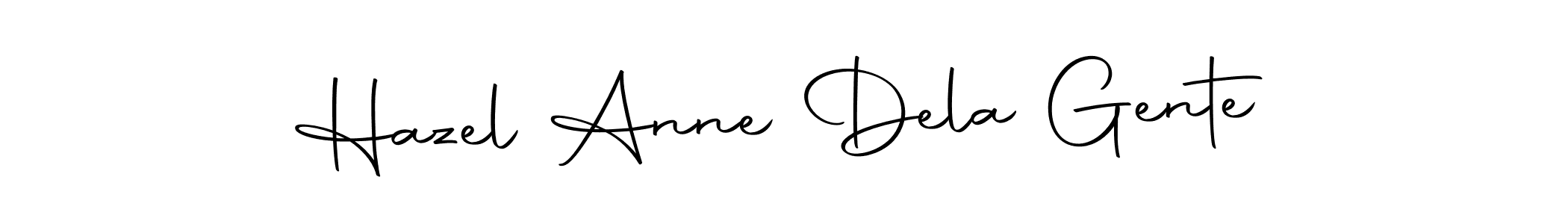 You should practise on your own different ways (Autography-DOLnW) to write your name (Hazel Anne Dela Gente) in signature. don't let someone else do it for you. Hazel Anne Dela Gente signature style 10 images and pictures png