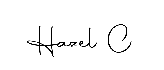 Also we have Hazel C name is the best signature style. Create professional handwritten signature collection using Autography-DOLnW autograph style. Hazel C signature style 10 images and pictures png