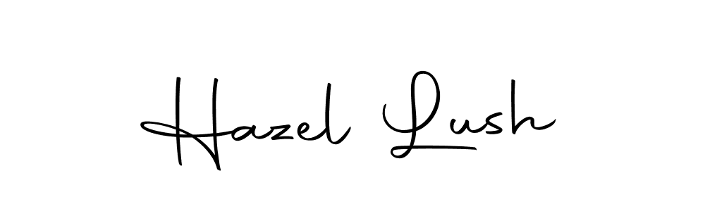 Use a signature maker to create a handwritten signature online. With this signature software, you can design (Autography-DOLnW) your own signature for name Hazel Lush. Hazel Lush signature style 10 images and pictures png