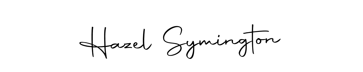 Use a signature maker to create a handwritten signature online. With this signature software, you can design (Autography-DOLnW) your own signature for name Hazel Symington. Hazel Symington signature style 10 images and pictures png