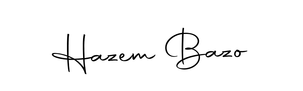 How to Draw Hazem Bazo signature style? Autography-DOLnW is a latest design signature styles for name Hazem Bazo. Hazem Bazo signature style 10 images and pictures png