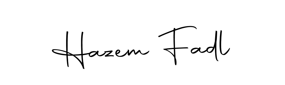 Hazem Fadl stylish signature style. Best Handwritten Sign (Autography-DOLnW) for my name. Handwritten Signature Collection Ideas for my name Hazem Fadl. Hazem Fadl signature style 10 images and pictures png