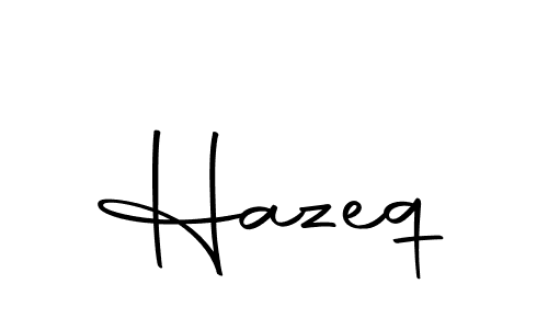 You should practise on your own different ways (Autography-DOLnW) to write your name (Hazeq) in signature. don't let someone else do it for you. Hazeq signature style 10 images and pictures png