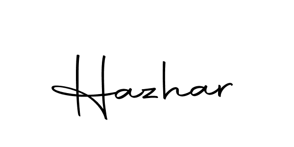 Similarly Autography-DOLnW is the best handwritten signature design. Signature creator online .You can use it as an online autograph creator for name Hazhar. Hazhar signature style 10 images and pictures png