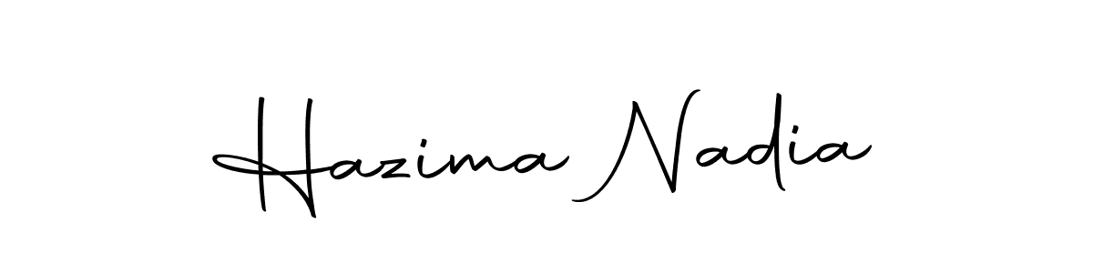 How to Draw Hazima Nadia signature style? Autography-DOLnW is a latest design signature styles for name Hazima Nadia. Hazima Nadia signature style 10 images and pictures png