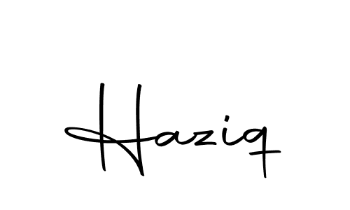 How to make Haziq name signature. Use Autography-DOLnW style for creating short signs online. This is the latest handwritten sign. Haziq signature style 10 images and pictures png