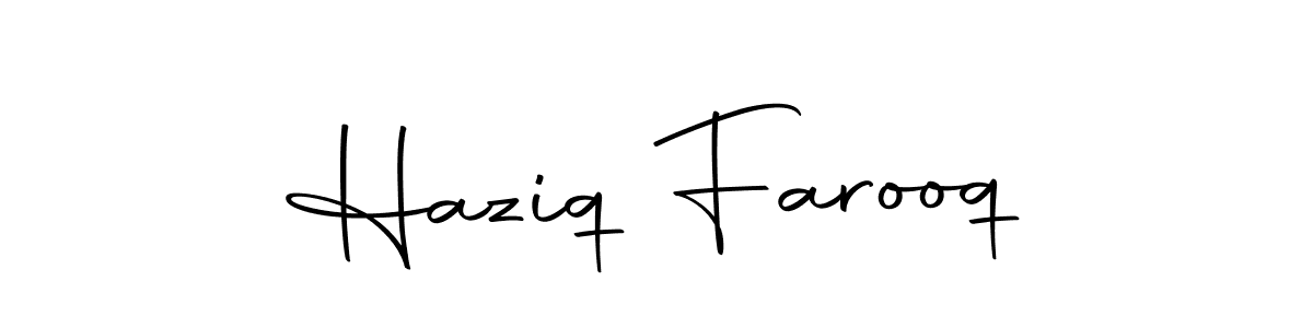 The best way (Autography-DOLnW) to make a short signature is to pick only two or three words in your name. The name Haziq Farooq include a total of six letters. For converting this name. Haziq Farooq signature style 10 images and pictures png