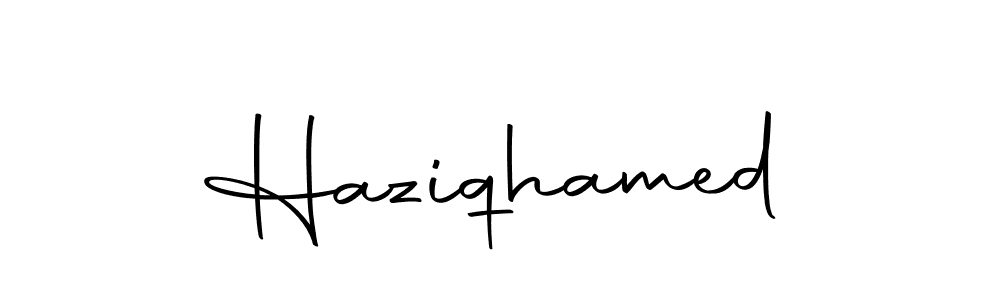 You can use this online signature creator to create a handwritten signature for the name Haziqhamed. This is the best online autograph maker. Haziqhamed signature style 10 images and pictures png
