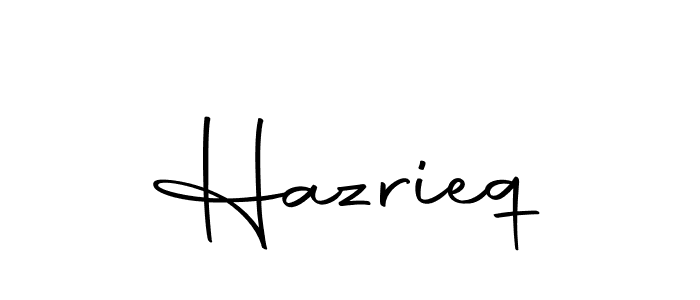 Also we have Hazrieq name is the best signature style. Create professional handwritten signature collection using Autography-DOLnW autograph style. Hazrieq signature style 10 images and pictures png