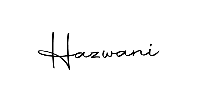 Similarly Autography-DOLnW is the best handwritten signature design. Signature creator online .You can use it as an online autograph creator for name Hazwani. Hazwani signature style 10 images and pictures png