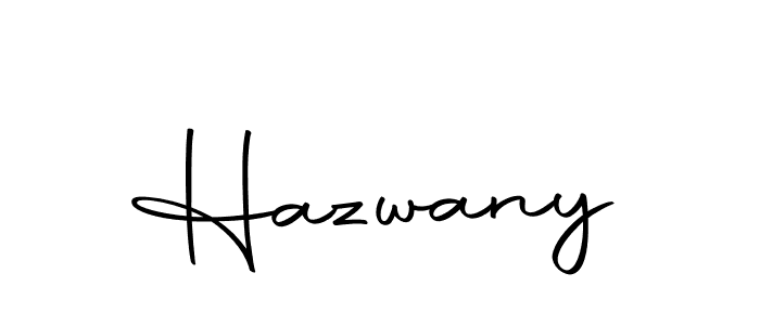 Make a beautiful signature design for name Hazwany. With this signature (Autography-DOLnW) style, you can create a handwritten signature for free. Hazwany signature style 10 images and pictures png