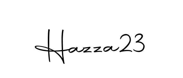 Create a beautiful signature design for name Hazza23. With this signature (Autography-DOLnW) fonts, you can make a handwritten signature for free. Hazza23 signature style 10 images and pictures png