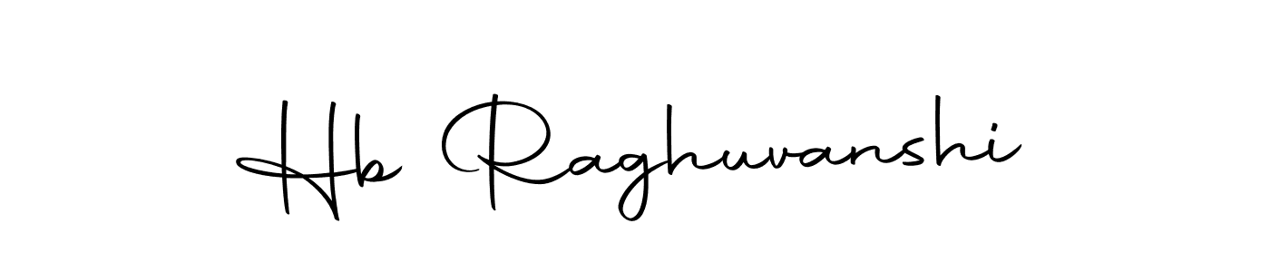 It looks lik you need a new signature style for name Hb Raghuvanshi. Design unique handwritten (Autography-DOLnW) signature with our free signature maker in just a few clicks. Hb Raghuvanshi signature style 10 images and pictures png