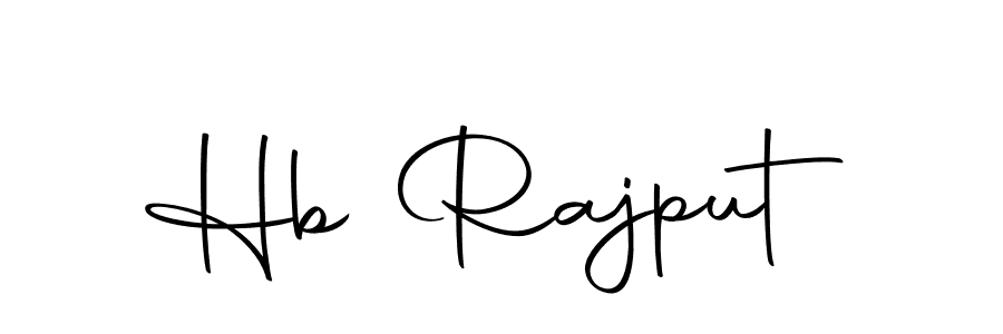 How to make Hb Rajput name signature. Use Autography-DOLnW style for creating short signs online. This is the latest handwritten sign. Hb Rajput signature style 10 images and pictures png