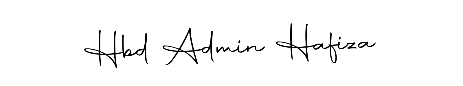 How to make Hbd Admin Hafiza signature? Autography-DOLnW is a professional autograph style. Create handwritten signature for Hbd Admin Hafiza name. Hbd Admin Hafiza signature style 10 images and pictures png