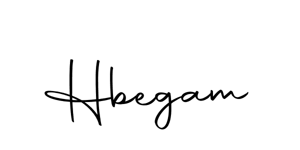 Design your own signature with our free online signature maker. With this signature software, you can create a handwritten (Autography-DOLnW) signature for name Hbegam. Hbegam signature style 10 images and pictures png