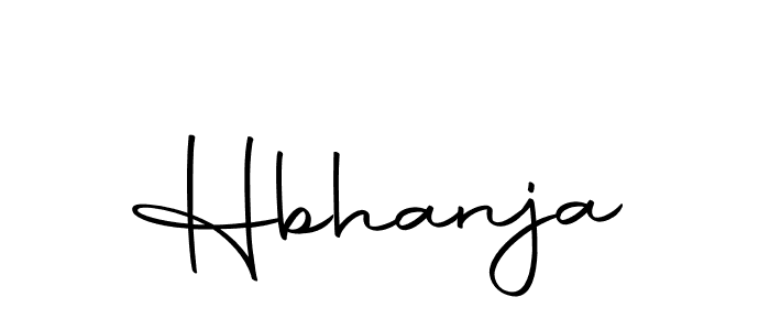 Create a beautiful signature design for name Hbhanja. With this signature (Autography-DOLnW) fonts, you can make a handwritten signature for free. Hbhanja signature style 10 images and pictures png