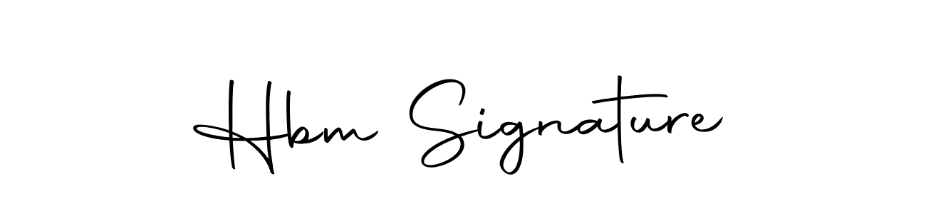 Make a beautiful signature design for name Hbm Signature. Use this online signature maker to create a handwritten signature for free. Hbm Signature signature style 10 images and pictures png