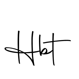 You should practise on your own different ways (Autography-DOLnW) to write your name (Hbt) in signature. don't let someone else do it for you. Hbt signature style 10 images and pictures png