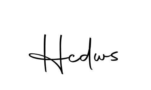 Use a signature maker to create a handwritten signature online. With this signature software, you can design (Autography-DOLnW) your own signature for name Hcdws. Hcdws signature style 10 images and pictures png