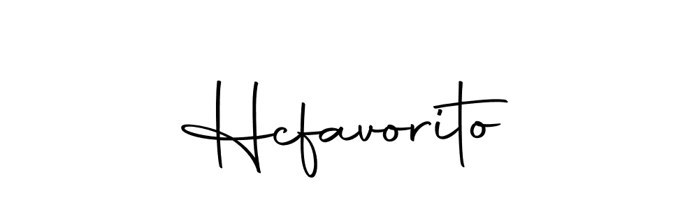Design your own signature with our free online signature maker. With this signature software, you can create a handwritten (Autography-DOLnW) signature for name Hcfavorito. Hcfavorito signature style 10 images and pictures png