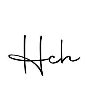 Create a beautiful signature design for name Hch. With this signature (Autography-DOLnW) fonts, you can make a handwritten signature for free. Hch signature style 10 images and pictures png