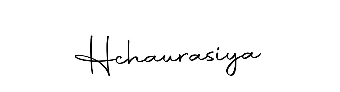 Create a beautiful signature design for name Hchaurasiya. With this signature (Autography-DOLnW) fonts, you can make a handwritten signature for free. Hchaurasiya signature style 10 images and pictures png