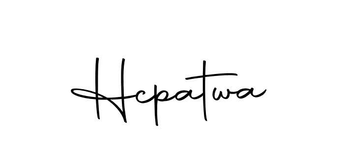 You can use this online signature creator to create a handwritten signature for the name Hcpatwa. This is the best online autograph maker. Hcpatwa signature style 10 images and pictures png