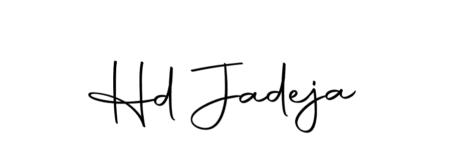 Also we have Hd Jadeja name is the best signature style. Create professional handwritten signature collection using Autography-DOLnW autograph style. Hd Jadeja signature style 10 images and pictures png