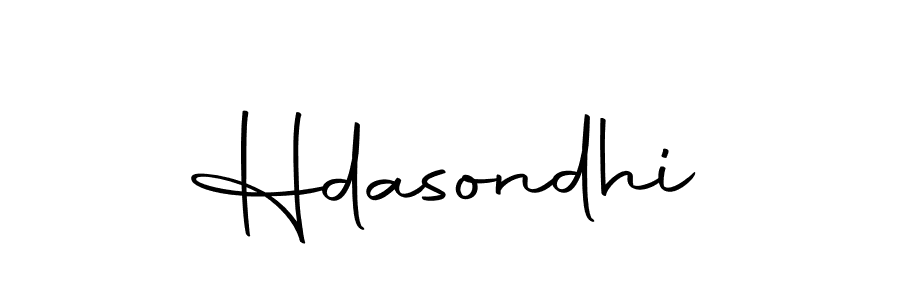 Make a beautiful signature design for name Hdasondhi. With this signature (Autography-DOLnW) style, you can create a handwritten signature for free. Hdasondhi signature style 10 images and pictures png