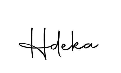 You can use this online signature creator to create a handwritten signature for the name Hdeka. This is the best online autograph maker. Hdeka signature style 10 images and pictures png