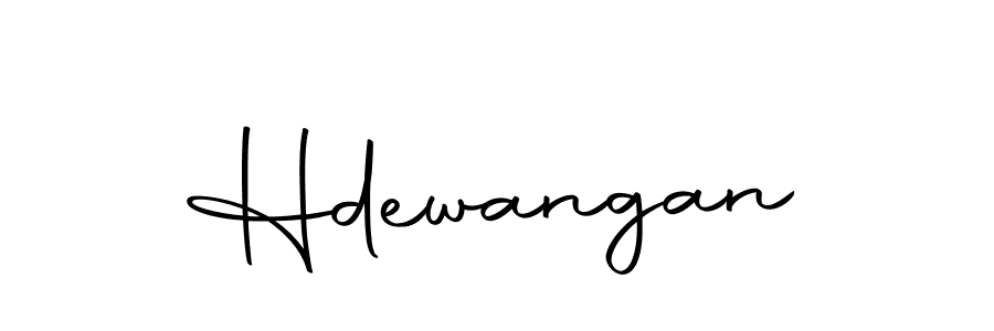 Make a beautiful signature design for name Hdewangan. With this signature (Autography-DOLnW) style, you can create a handwritten signature for free. Hdewangan signature style 10 images and pictures png