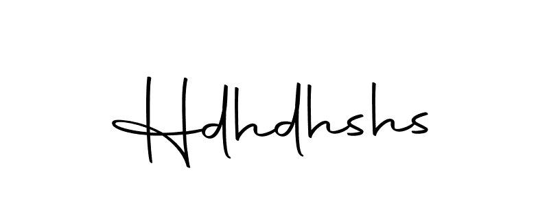 Create a beautiful signature design for name Hdhdhshs. With this signature (Autography-DOLnW) fonts, you can make a handwritten signature for free. Hdhdhshs signature style 10 images and pictures png