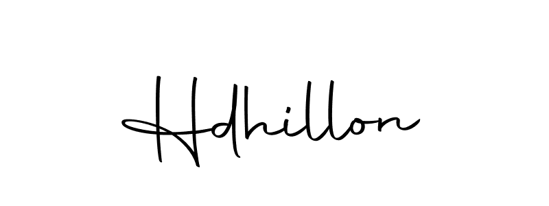 Use a signature maker to create a handwritten signature online. With this signature software, you can design (Autography-DOLnW) your own signature for name Hdhillon. Hdhillon signature style 10 images and pictures png