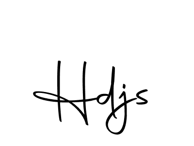 Use a signature maker to create a handwritten signature online. With this signature software, you can design (Autography-DOLnW) your own signature for name Hdjs. Hdjs signature style 10 images and pictures png