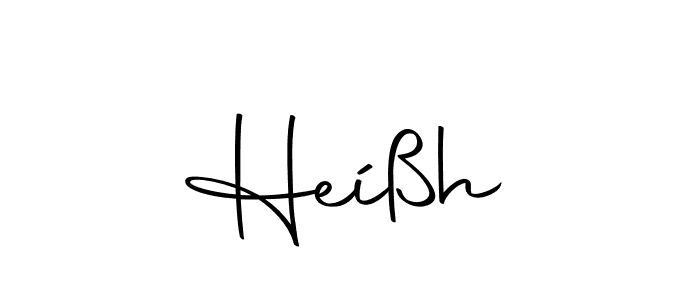 Design your own signature with our free online signature maker. With this signature software, you can create a handwritten (Autography-DOLnW) signature for name Heíßh. Heíßh signature style 10 images and pictures png