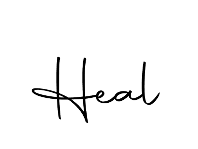 Create a beautiful signature design for name Heal. With this signature (Autography-DOLnW) fonts, you can make a handwritten signature for free. Heal signature style 10 images and pictures png