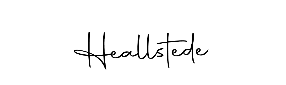 Design your own signature with our free online signature maker. With this signature software, you can create a handwritten (Autography-DOLnW) signature for name Heallstede. Heallstede signature style 10 images and pictures png