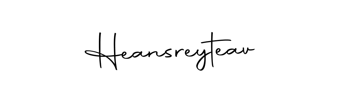 Heansreyteav stylish signature style. Best Handwritten Sign (Autography-DOLnW) for my name. Handwritten Signature Collection Ideas for my name Heansreyteav. Heansreyteav signature style 10 images and pictures png