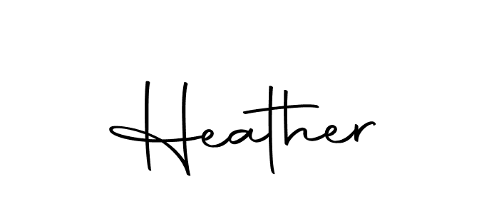 Use a signature maker to create a handwritten signature online. With this signature software, you can design (Autography-DOLnW) your own signature for name Heather. Heather signature style 10 images and pictures png