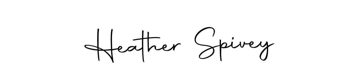 Make a short Heather Spivey signature style. Manage your documents anywhere anytime using Autography-DOLnW. Create and add eSignatures, submit forms, share and send files easily. Heather Spivey signature style 10 images and pictures png