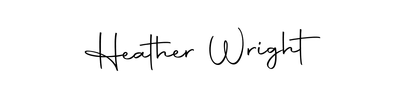 Heather Wright stylish signature style. Best Handwritten Sign (Autography-DOLnW) for my name. Handwritten Signature Collection Ideas for my name Heather Wright. Heather Wright signature style 10 images and pictures png