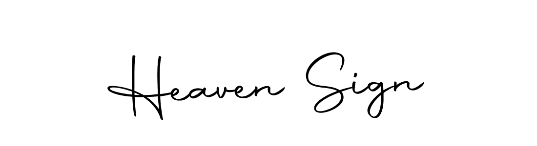 Heaven Sign stylish signature style. Best Handwritten Sign (Autography-DOLnW) for my name. Handwritten Signature Collection Ideas for my name Heaven Sign. Heaven Sign signature style 10 images and pictures png