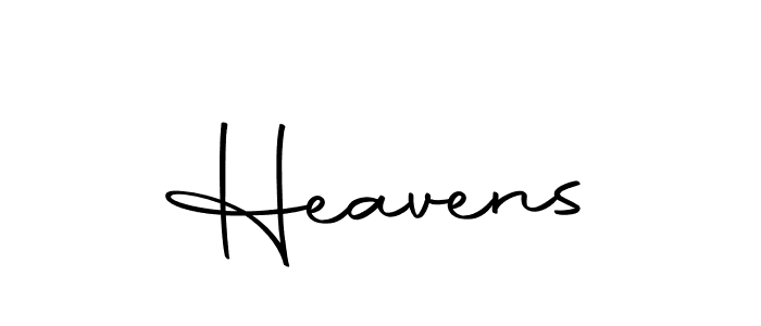 Make a beautiful signature design for name Heavens. Use this online signature maker to create a handwritten signature for free. Heavens signature style 10 images and pictures png